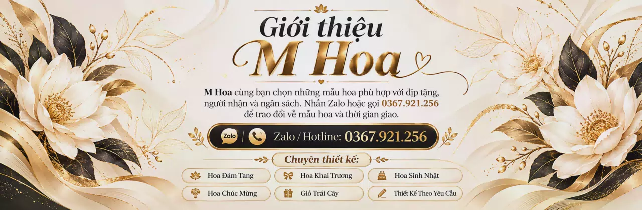 Ảnh bìa Shop hoa tươi Xã Nghĩa Hành Nghệ An - Tư vấn hoa theo từng dịp